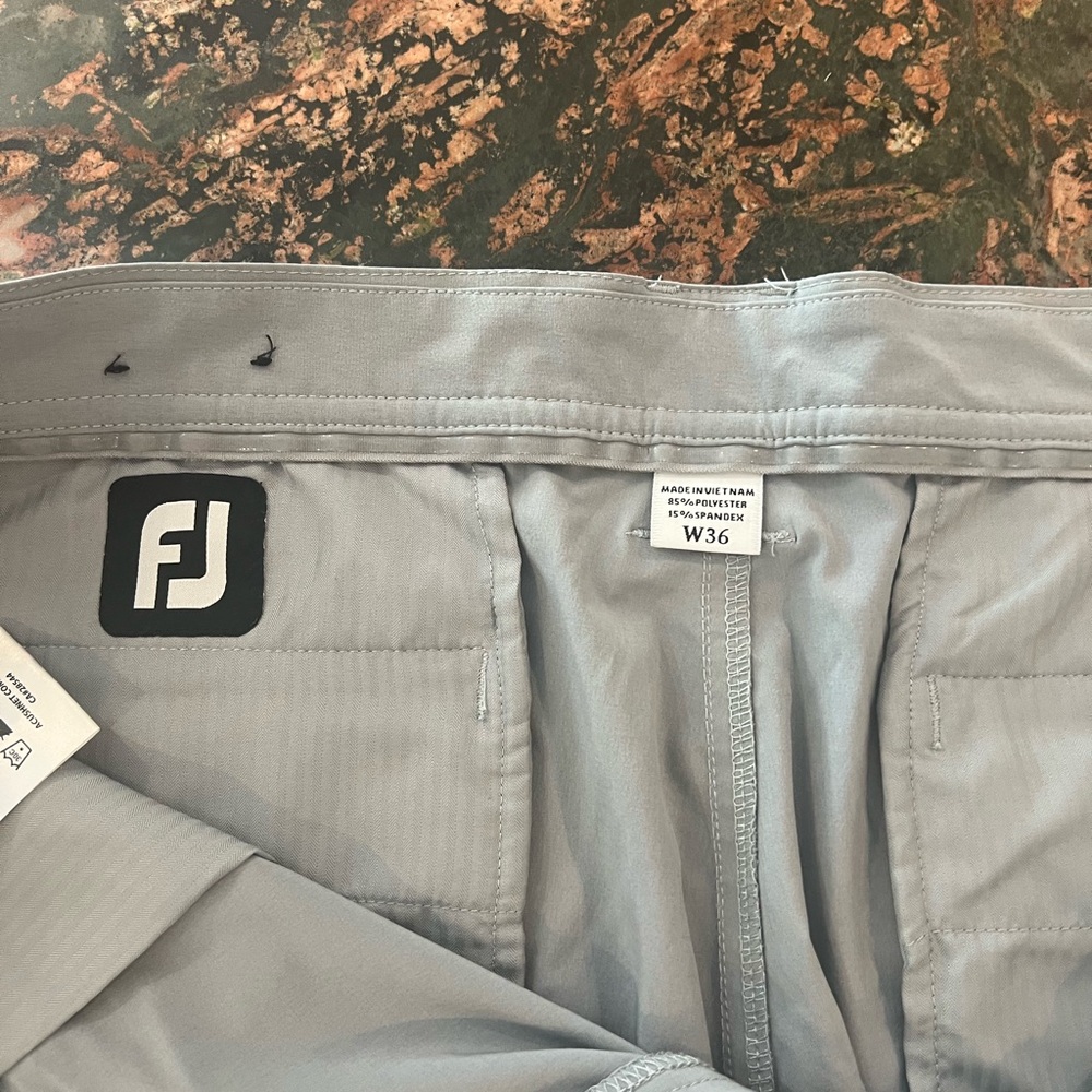 FootJoy Light Gray Athletic Men's Shorts